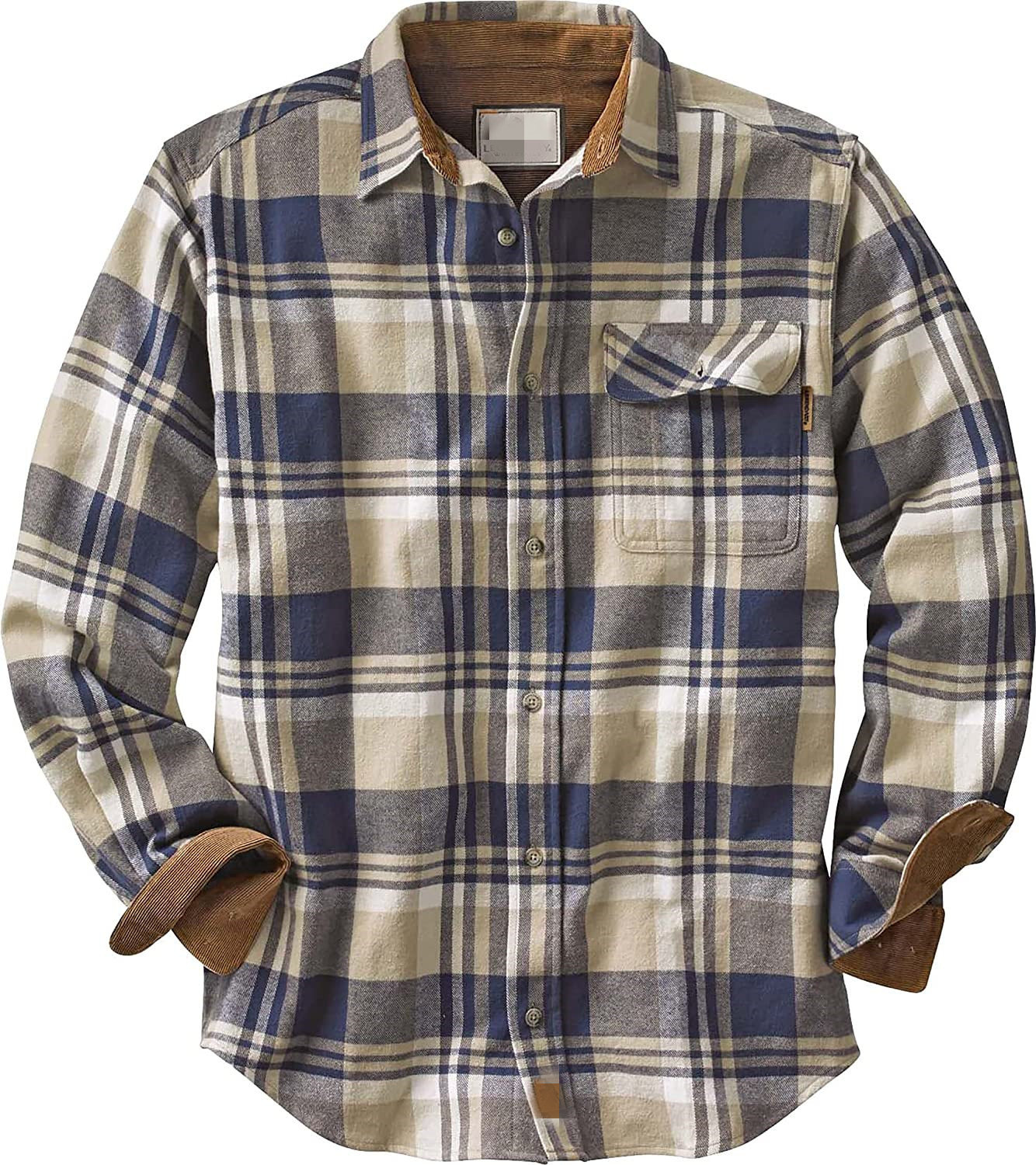 Camicia da uomo in flanella Buck Camp