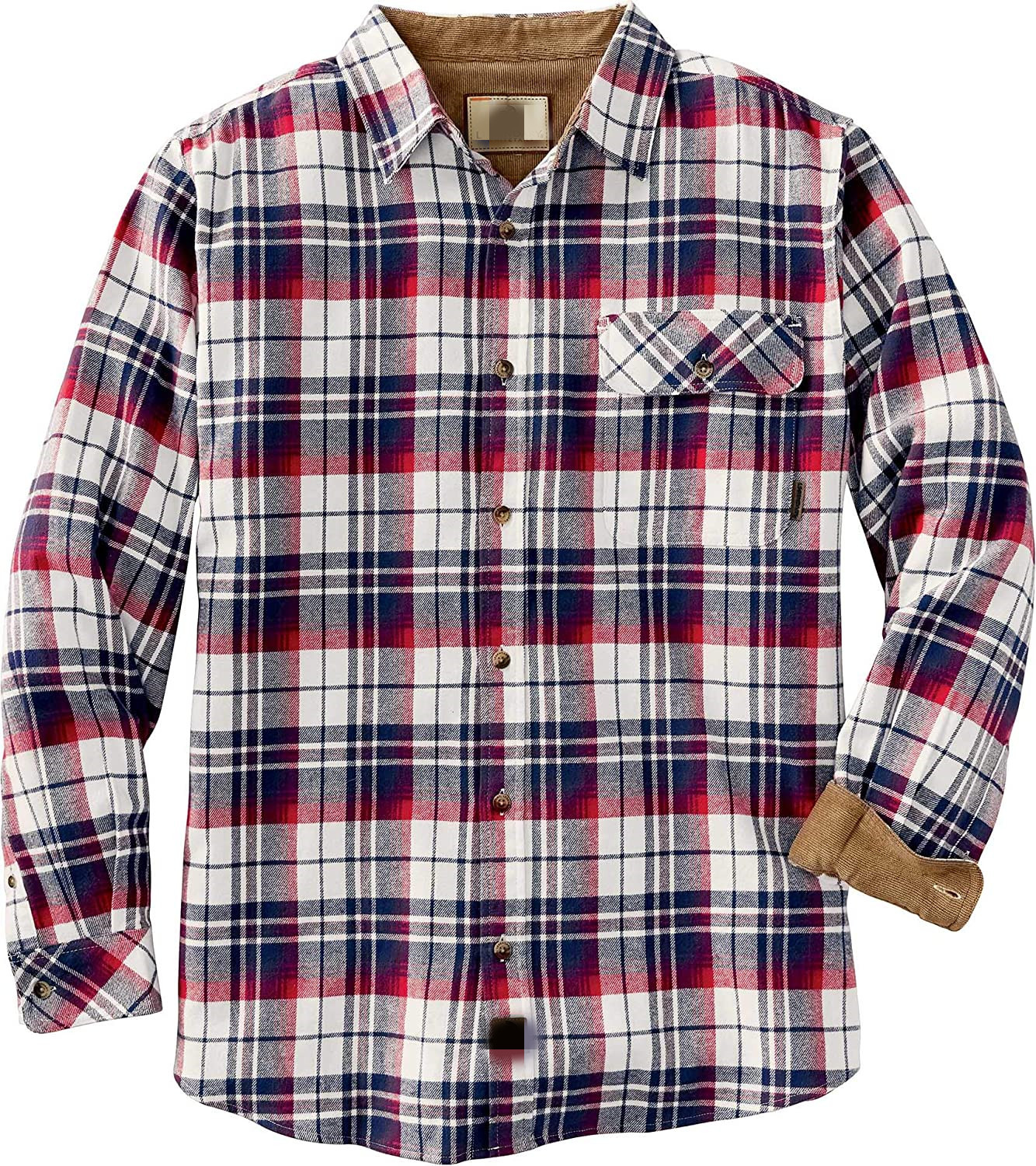 Camicia da uomo in flanella Buck Camp