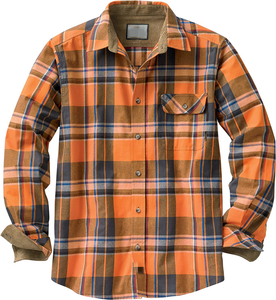 Camicia da uomo in flanella Buck Camp