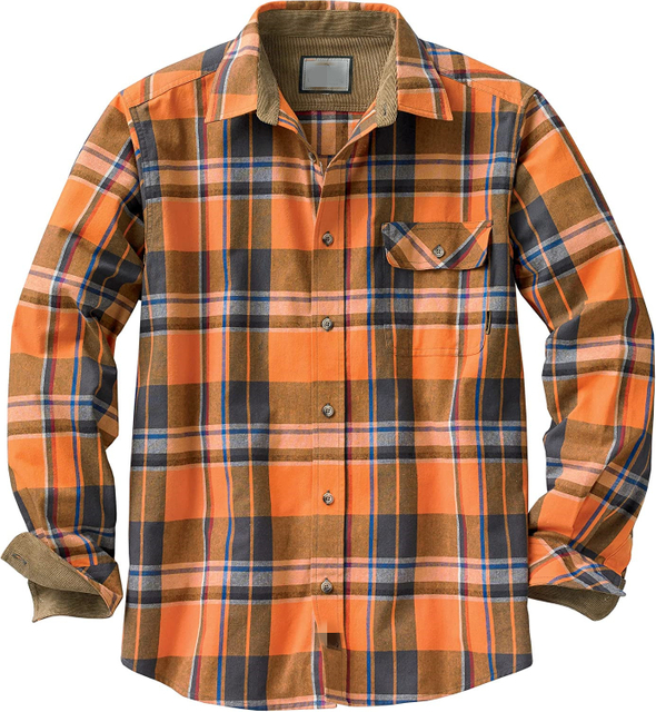 Camicia da uomo in flanella Buck Camp