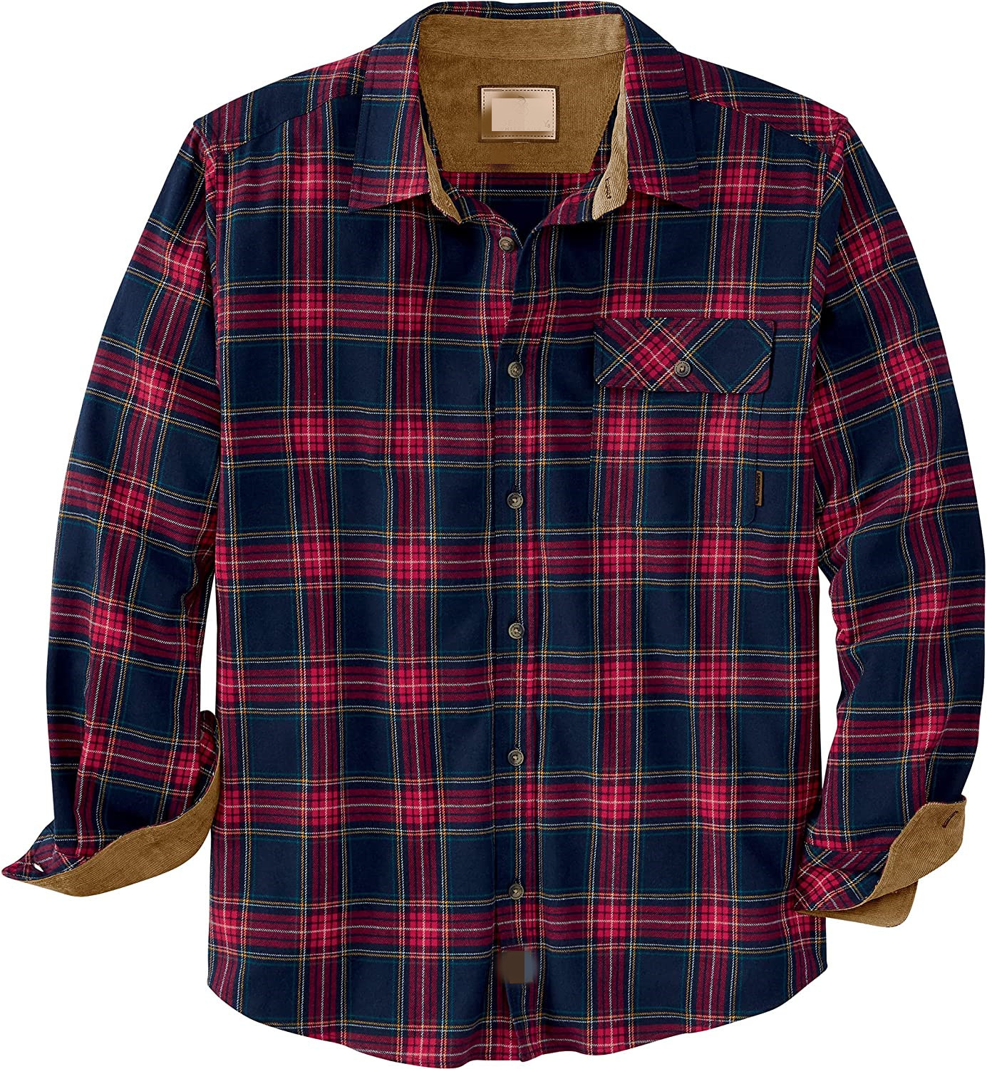 Camicia da uomo in flanella Buck Camp