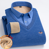 Maglione di lana lavorato a maglia da uomo