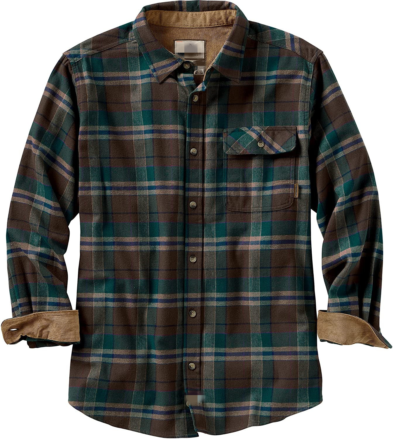 Camicia da uomo in flanella Buck Camp