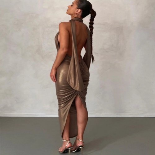 Fai un'impressione duratura con l'abito da sera lungo giusto