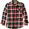 Camicia da uomo in flanella Buck Camp